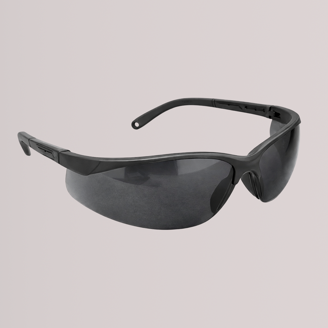 Titan Edge™ Safety Glasses – Smoke Lens (ANSI Z87.1 | Anti-Fog | Impact-Resistant)