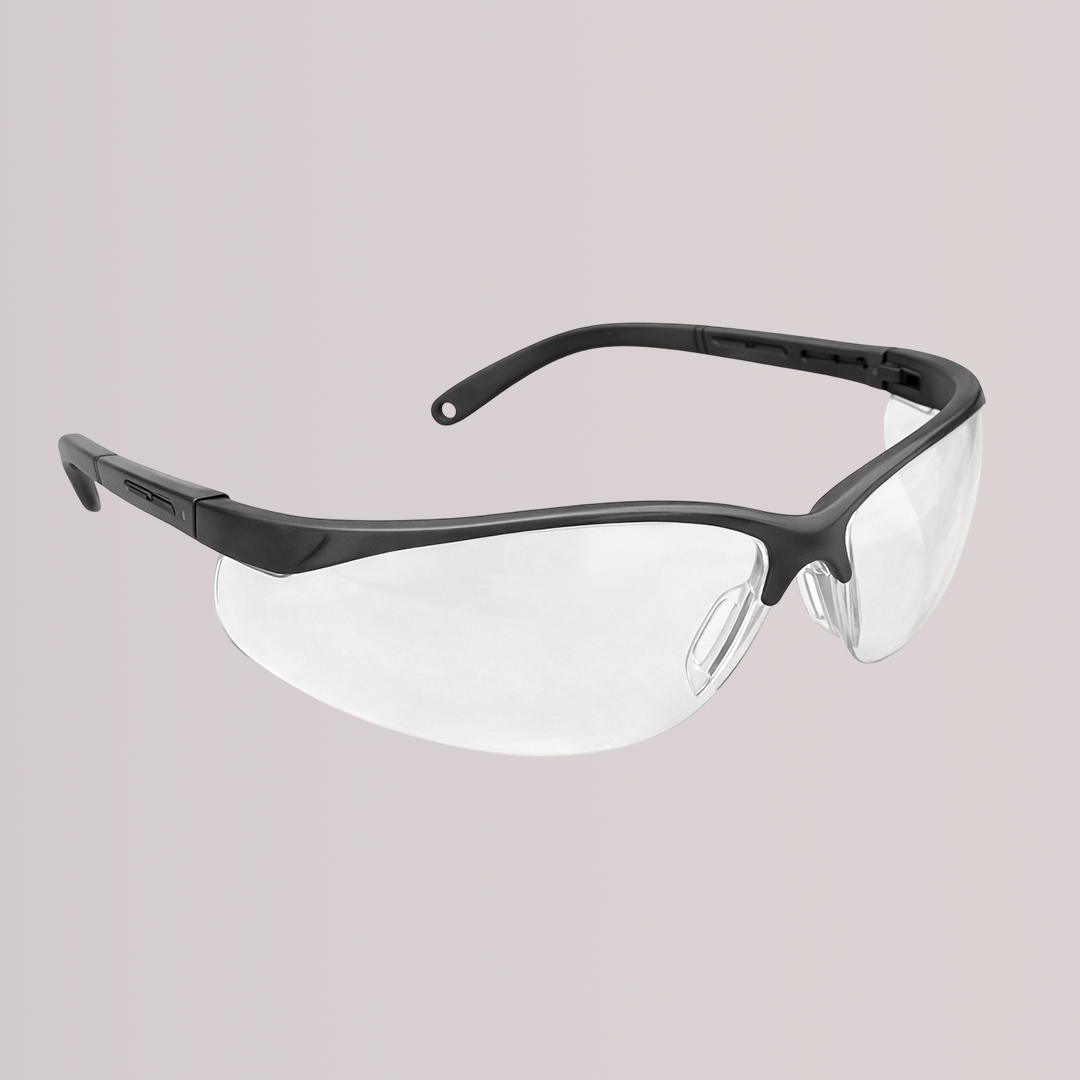 Titan Edge™ Safety Glasses – Clear Lens (ANSI Z87.1 | Anti-Fog | Impact-Resistant)