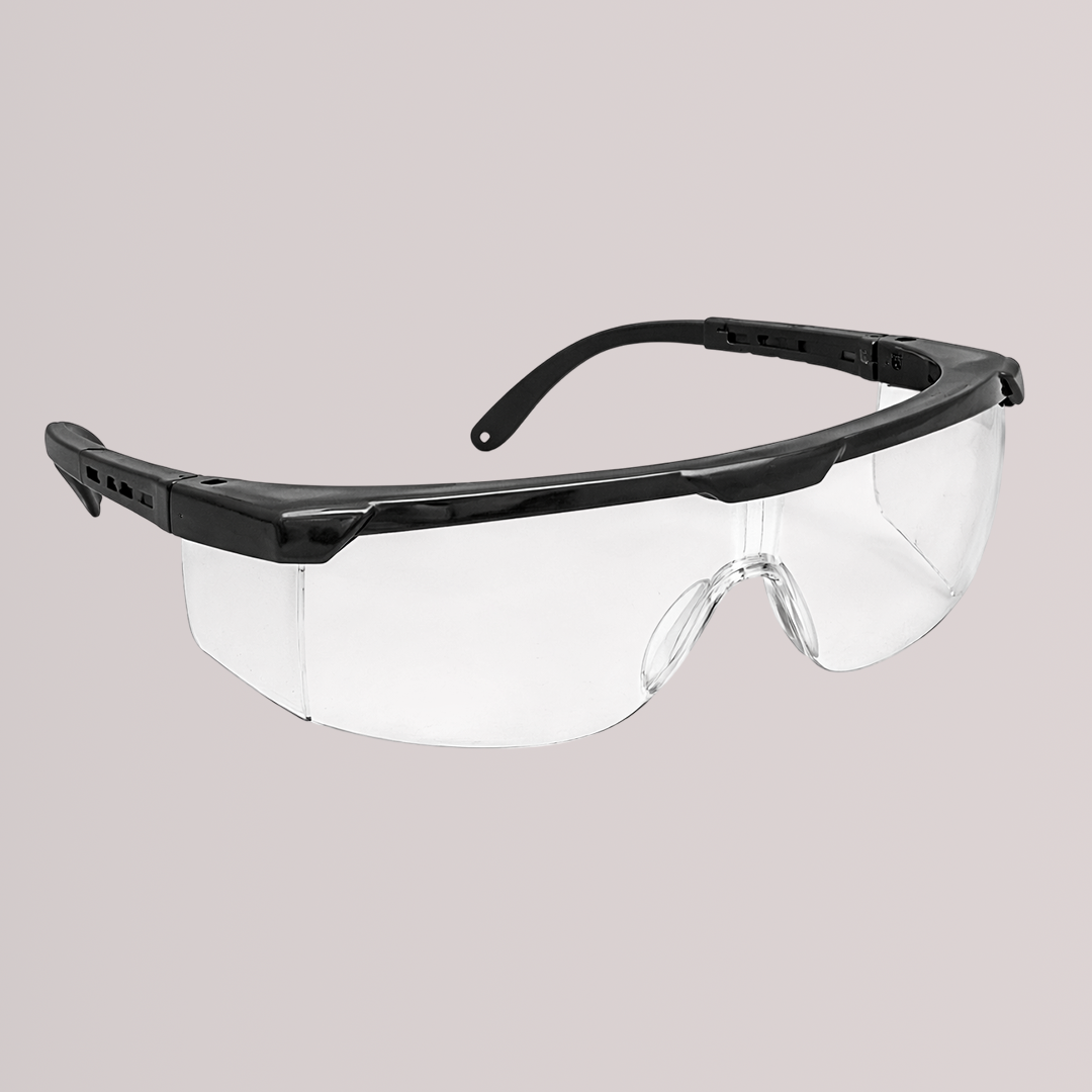 Titan Shield™ Safety Glasses – Clear Lens (ANSI Z87.1 | Anti-Fog | Full Coverage)