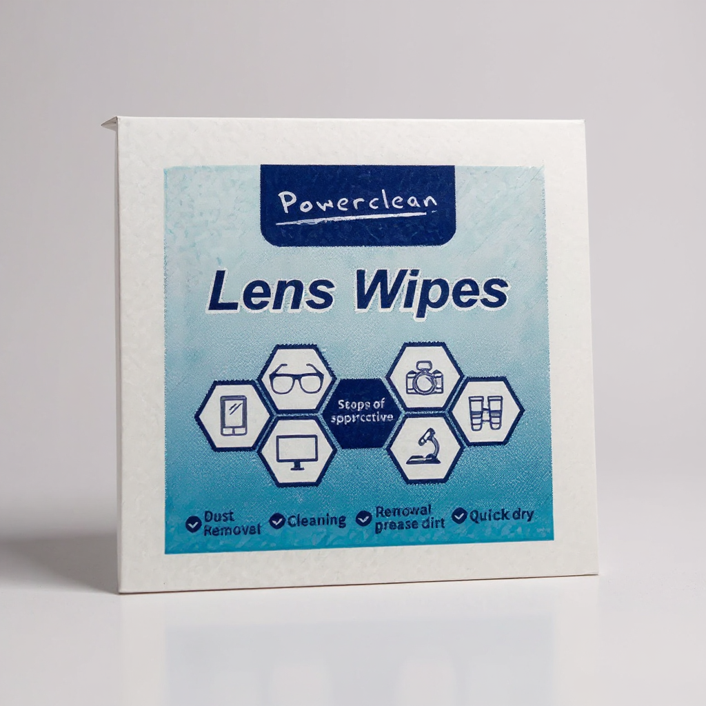 Lens Cleaning Wipes — Pre-Moistened (100 Pack)